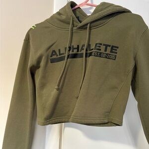 Alphalete Olive Athletic Hoodie